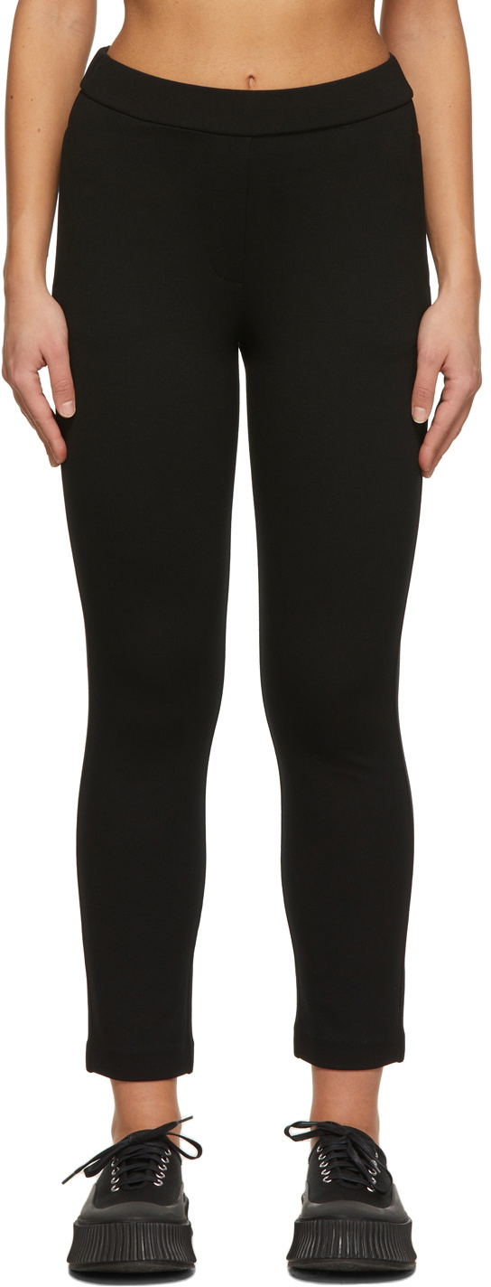 Max Mara Leisure Black Jersey Grembo Lounge Pants Max Mara Leisure