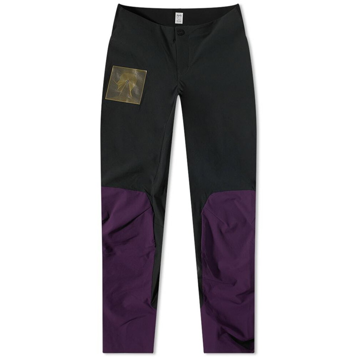 Photo: Rapha Women's x Brain Dead Trail Pant in Anthracite/Purple Pennant