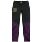 Rapha Women's x Brain Dead Trail Pant in Anthracite/Purple Pennant