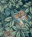 Fornasetti x Cole & Son Foglie e Civette wallpaper
