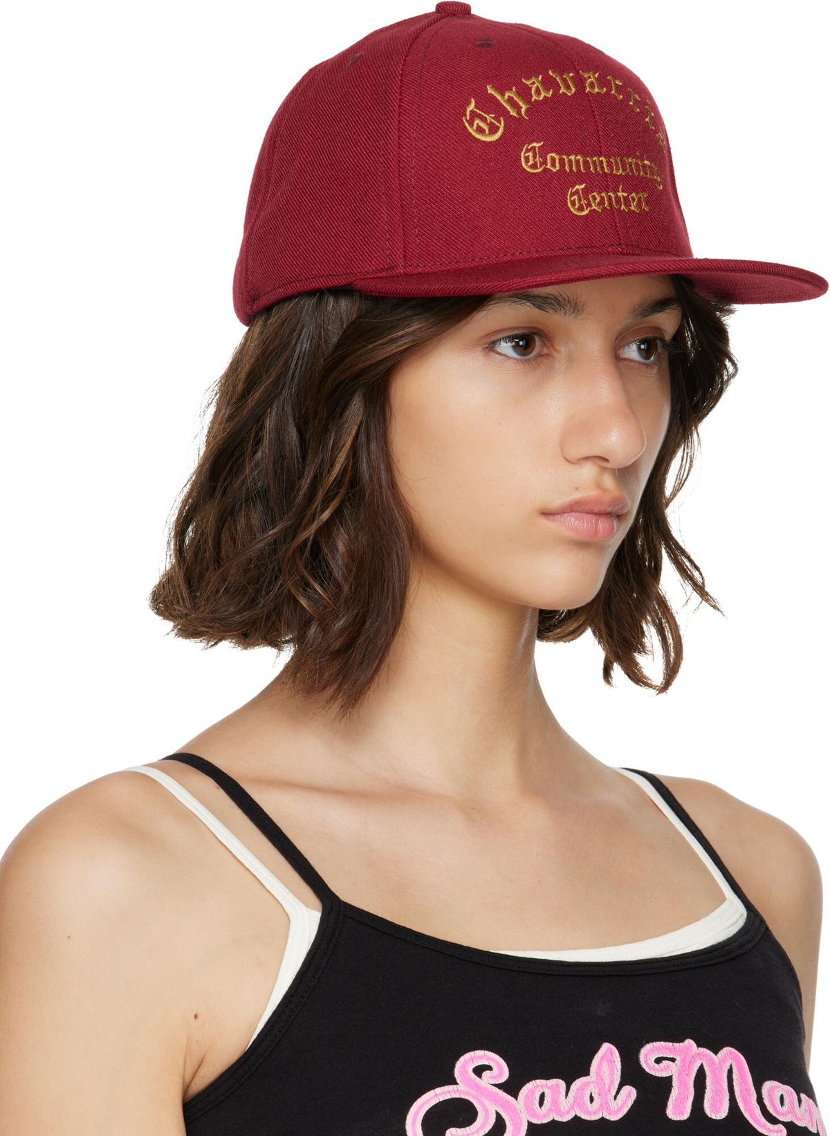 WILLY CHAVARRIA Red 'Community Center' Cap