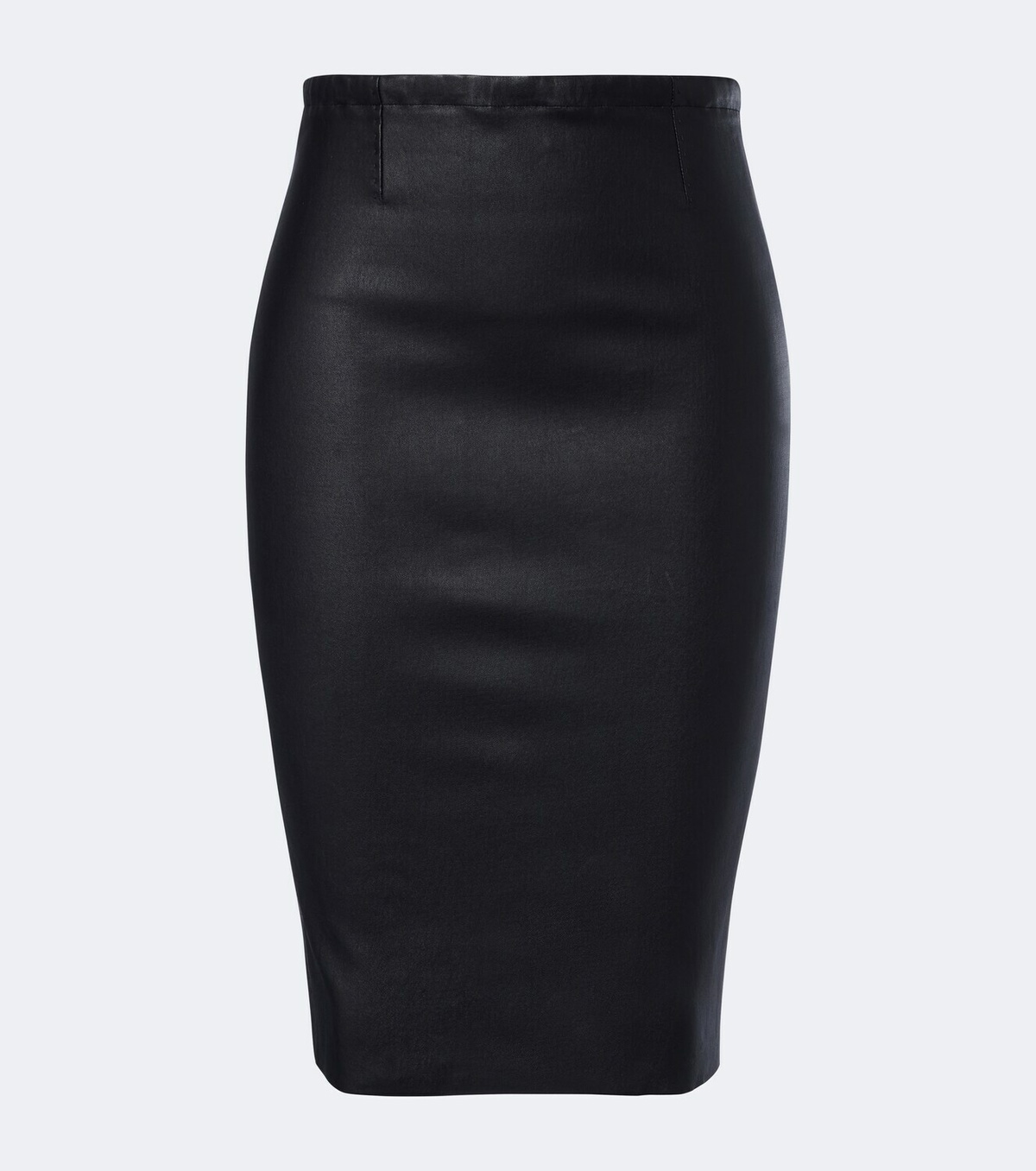 Stouls Gilda leather midi skirt