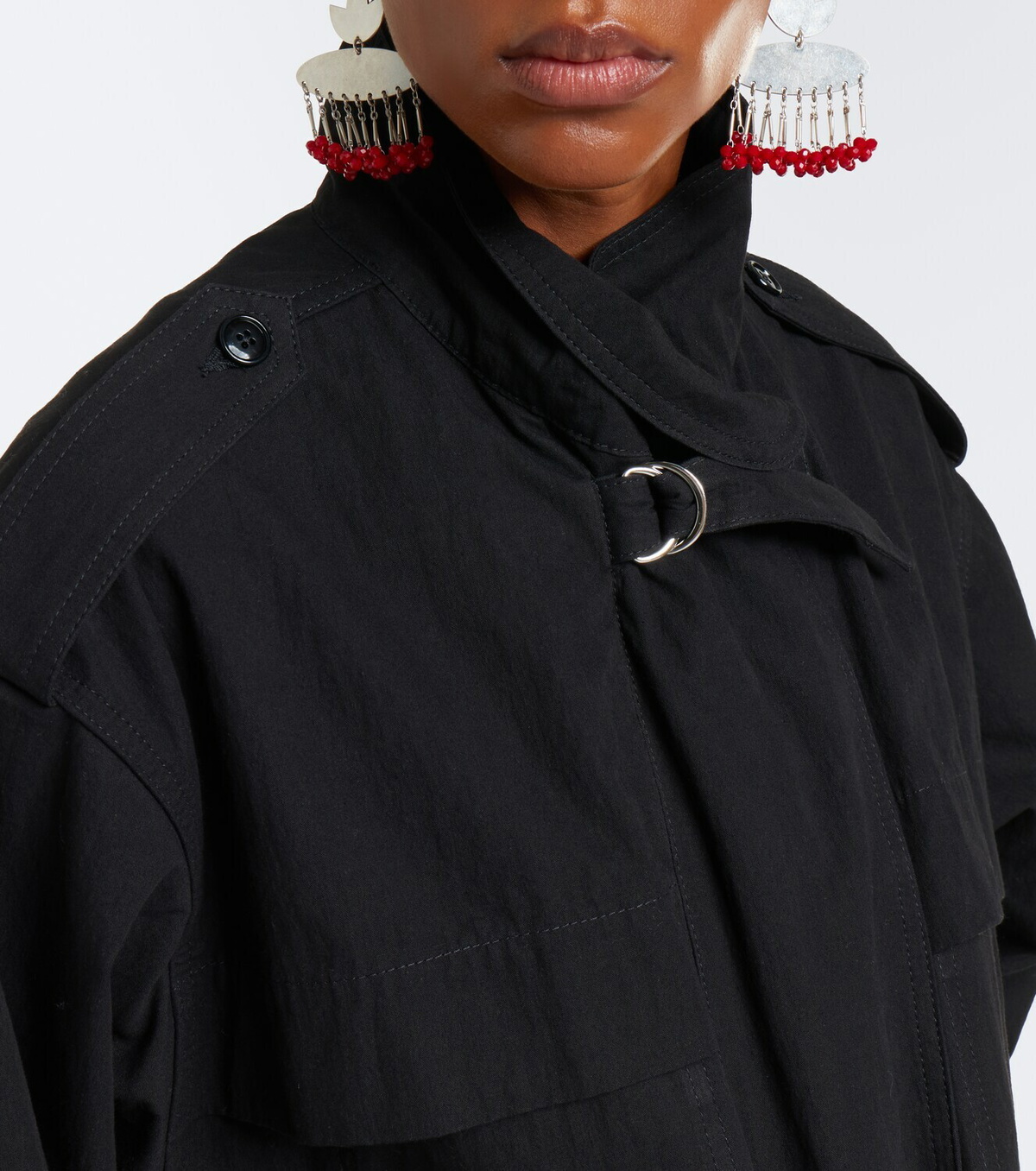 Isabel Marant Adelys cotton-blend gabardine jacket