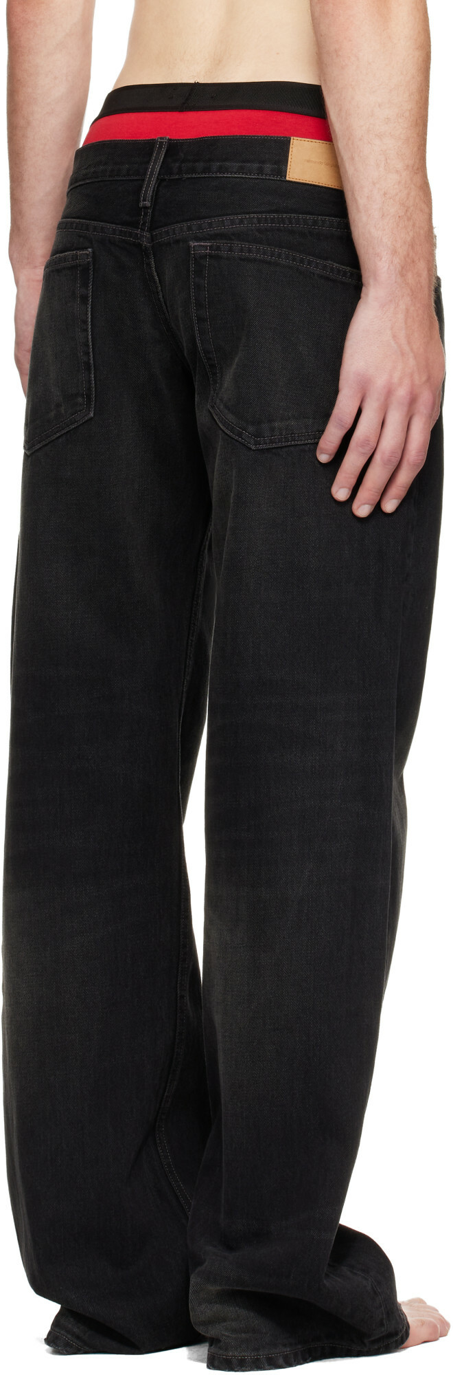 Raimundo Langlois Black Bootcut Jeans