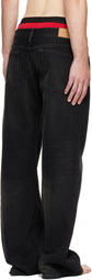 Raimundo Langlois Black Bootcut Jeans