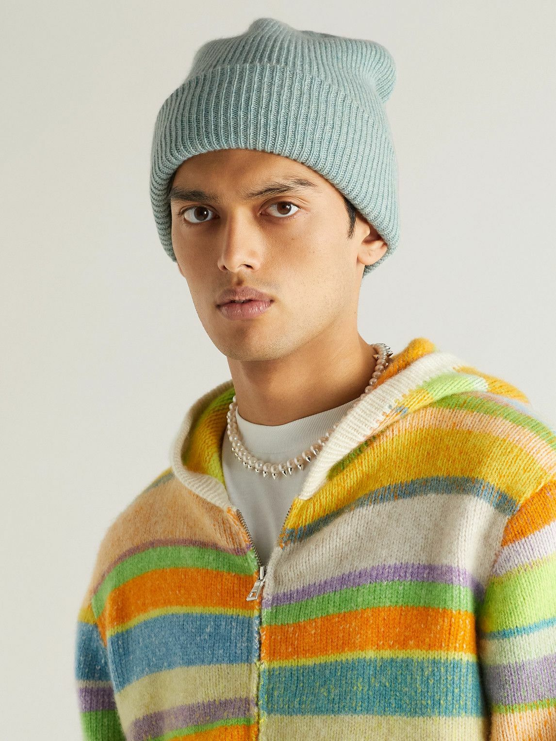 The Elder Statesman - Parker Ribbed Cashmere Beanie The Elder