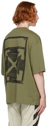 Off-White Khaki Marker T-Shirt