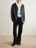 MANAAKI - Paradise Camp-Collar Printed Lyocell Shirt - Blue