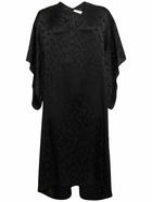 SAINT LAURENT - Shiny Silk Kaftan