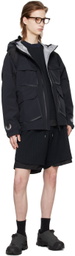 meanswhile Black Air Window Jacket