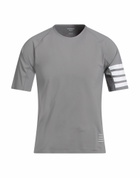 Thom Browne Mens T-shirt in Grey