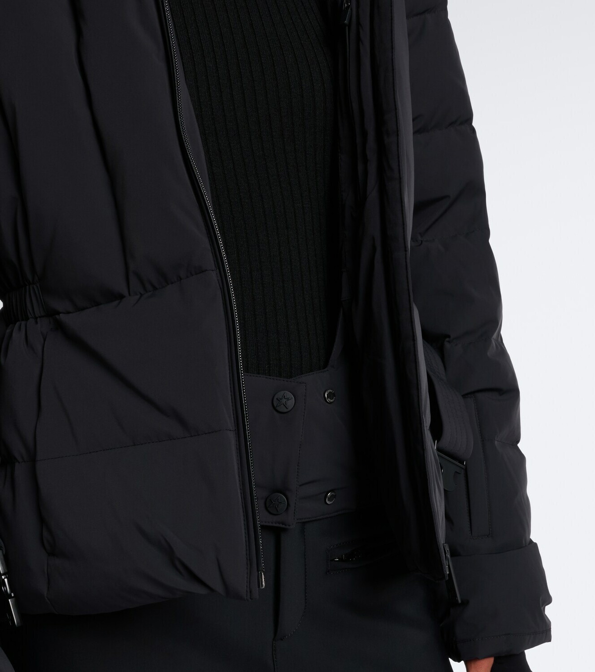 Perfect Moment Waisted belted down ski jacket