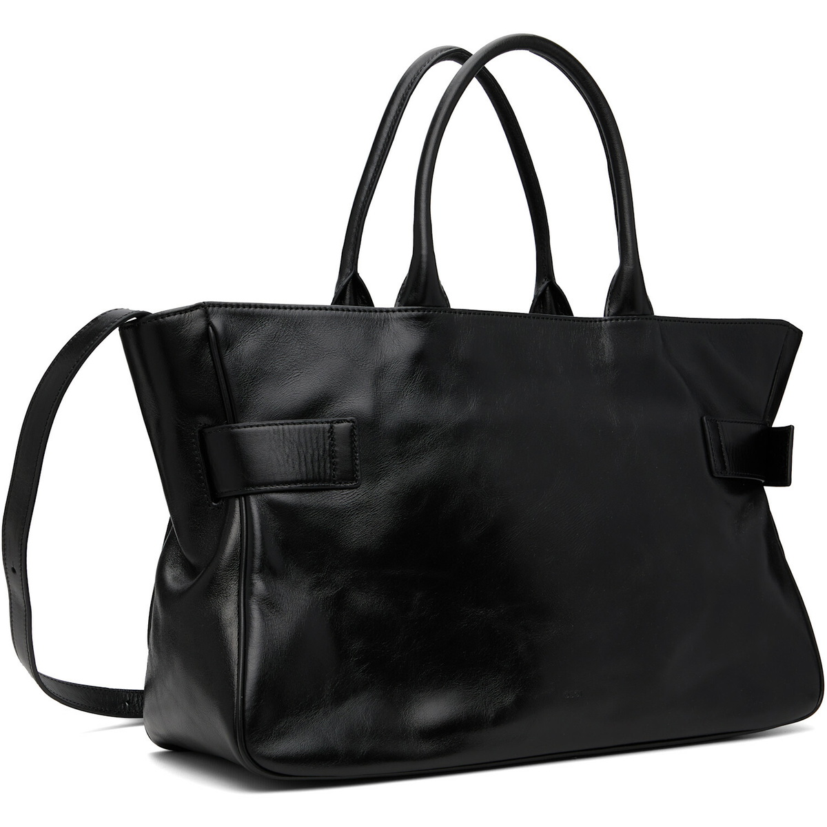 OSOI Black Tote Brocle Bag