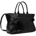 OSOI Black Tote Brocle Bag