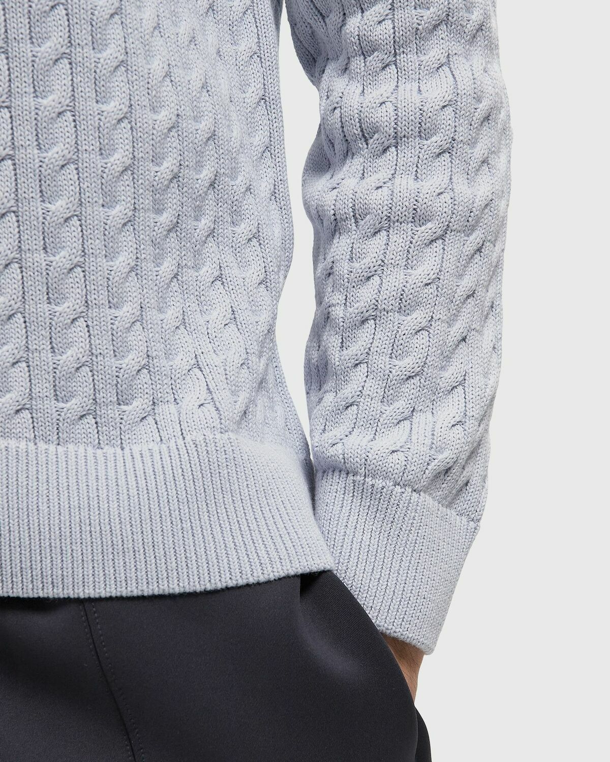 Cable Knit Cotton Sweater