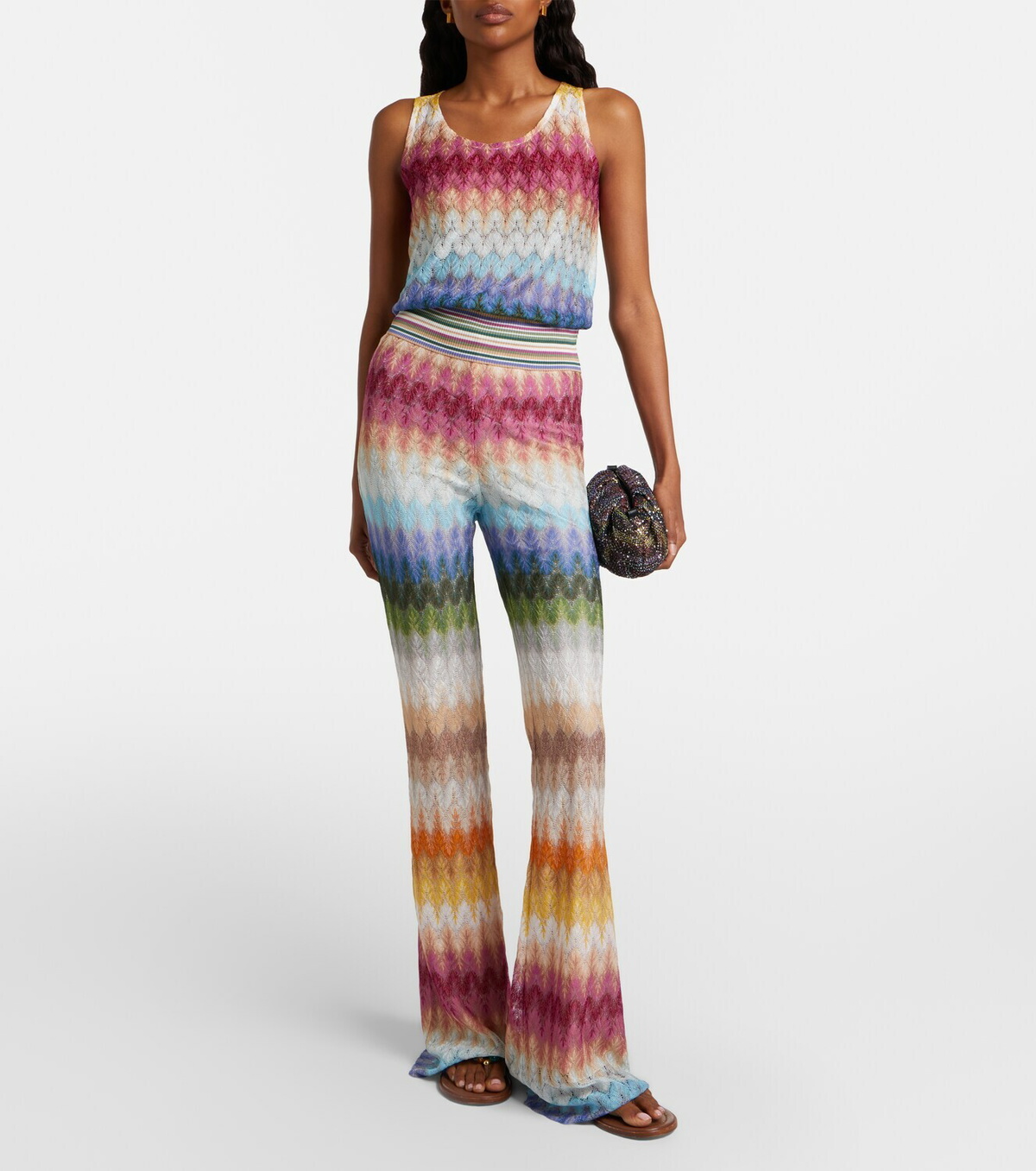 Missoni Knitted flared pants