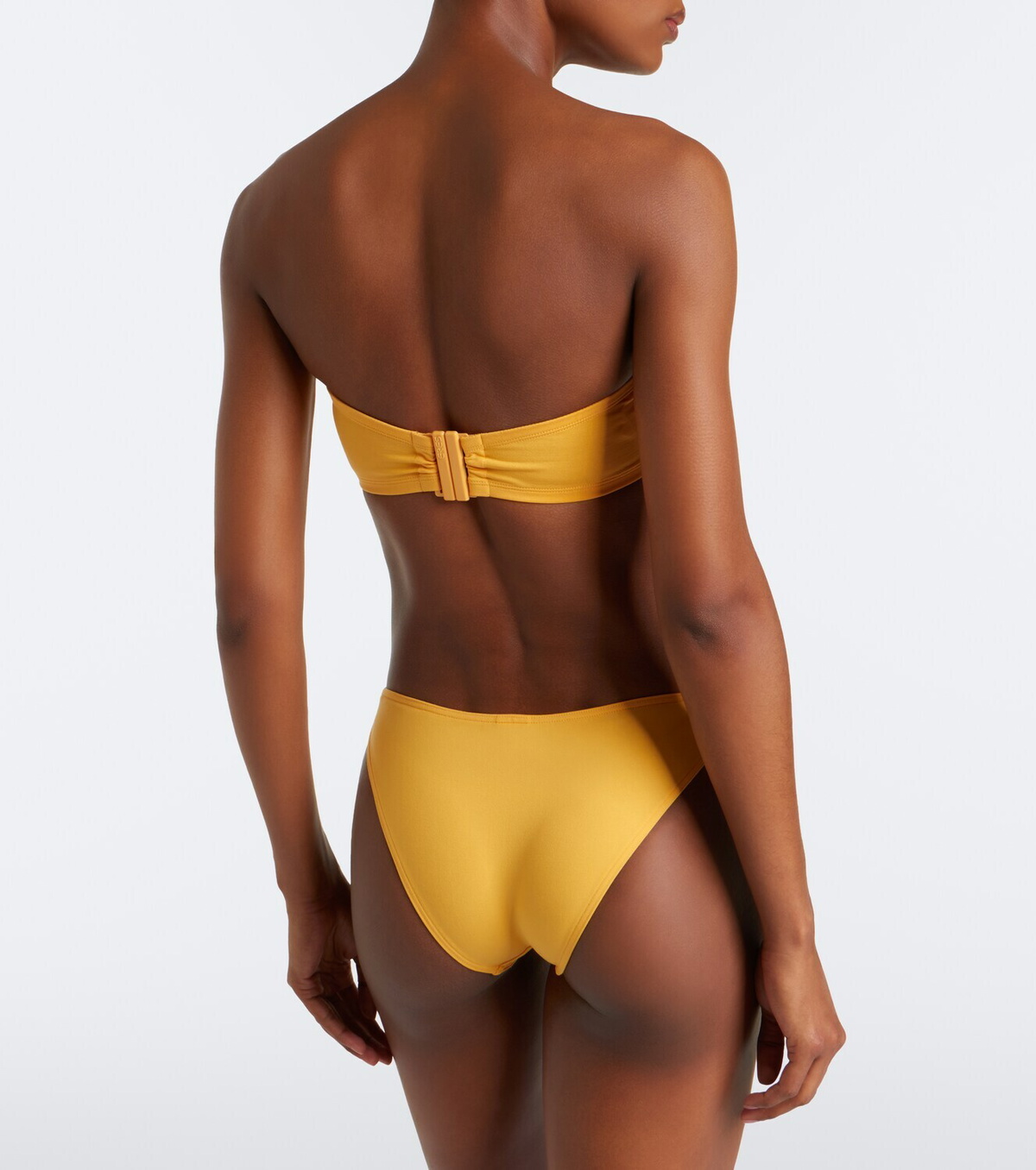 Eres Show gathered bandeau bikini top