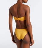 Eres Show gathered bandeau bikini top