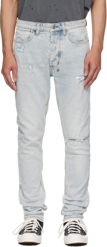 Photo: Ksubi Blue Van Winkle Frost Blue Arch Jeans