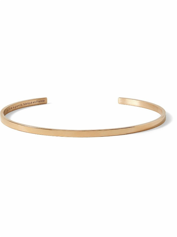 Photo: Le Gramme - 7g Brushed 18-Karat Red Gold Cuff - Gold