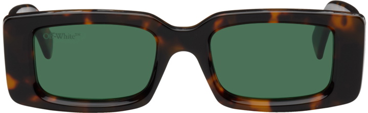 Photo: Off-White Tortoiseshell Arthur Sunglasses