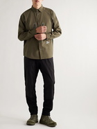 And Wander - Shell and Jersey-Ripstop Overshirt - Green