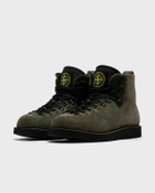 Stone Island Scarpe Stivali Green Boots