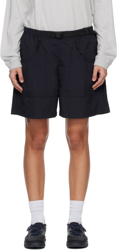 Photo: The North Face Black TNF Red Box Nylon Belted Shorts