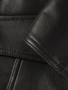 Stòffa - Plongé Leather Jacket - Brown