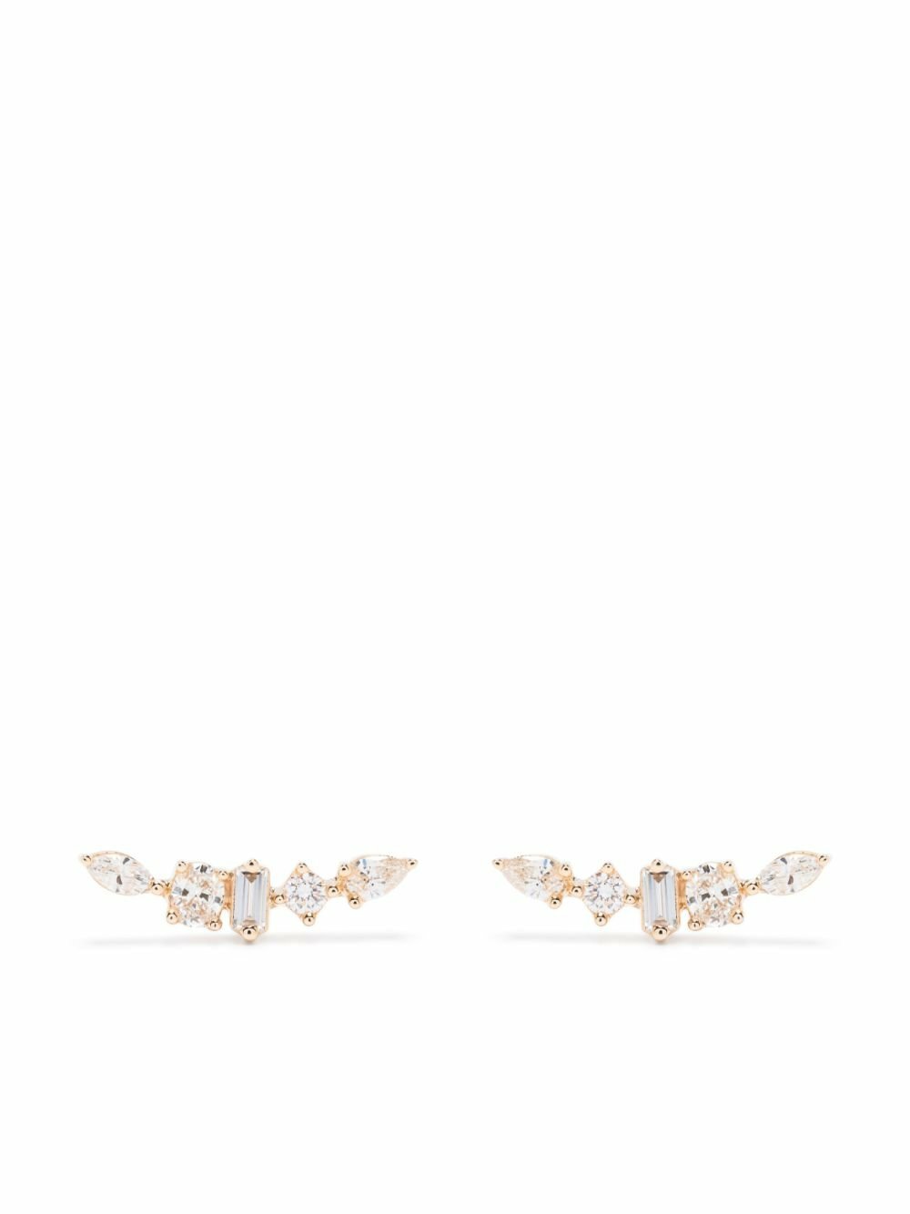 Dana Rebecca Designs 14K Yellow Gold Diamond Stud Earrings