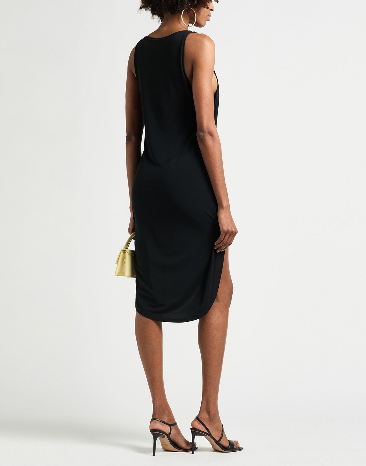 Jacquemus Womens Midi dress in Black