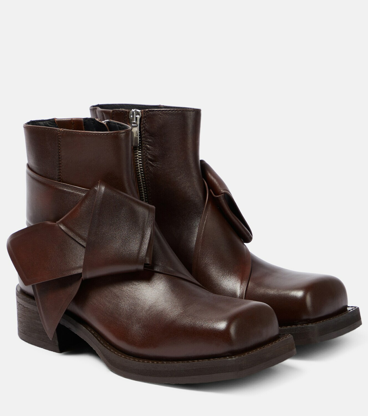 Acne Studios Musubi leather ankle boots Acne Studios