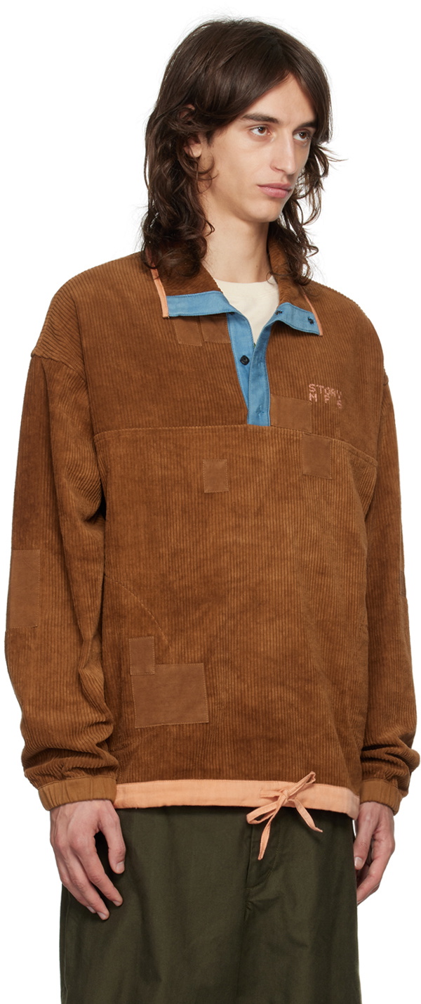 トップス story mfg 20ss polite pullover Story mfg. Brown Polite Pullover Sweatshirt Story Mfg.