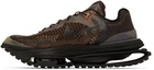 Nike Brown MMW Edition Zoom 4 Sneakers