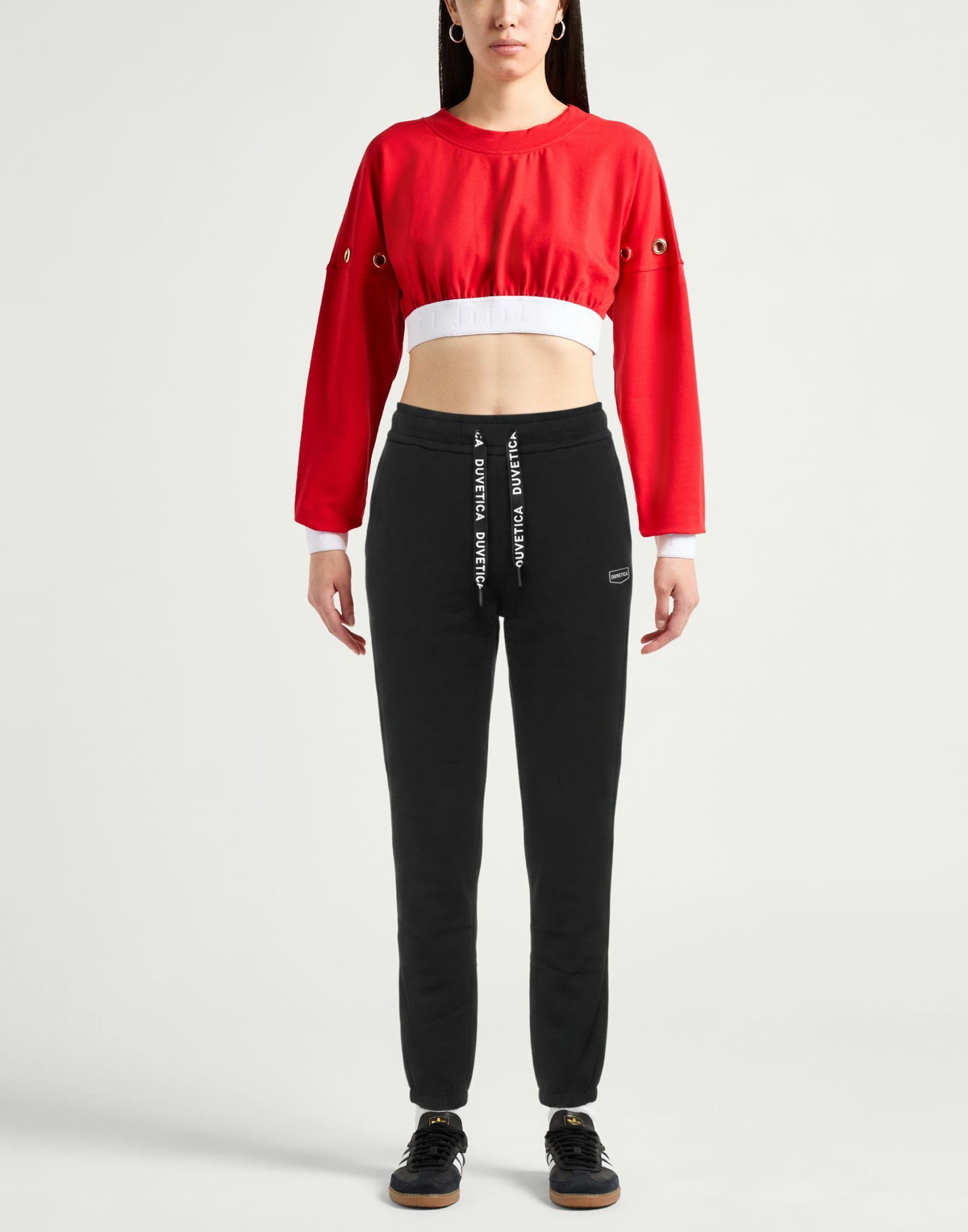 Duvetica Womens Pants in Black