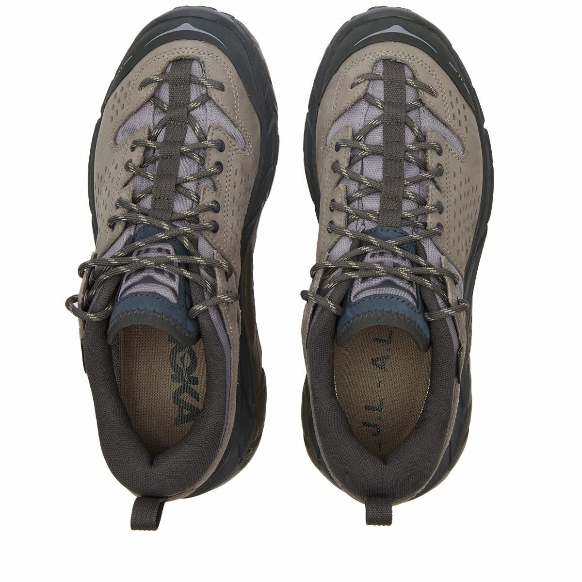 Hoka One One x J.L-A.L TOR ULTRA LOW Sneakers in Desert Taupe/Rock Ridge