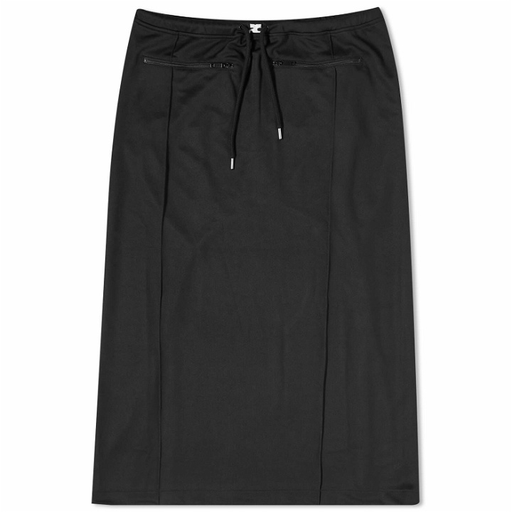 Photo: Courrèges Women's Tracksuit Interlock Long Skirt in Black