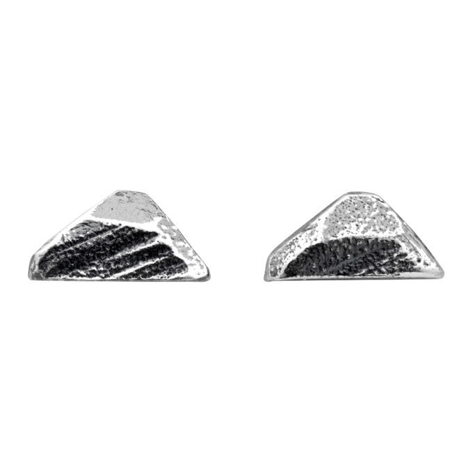 Photo: Chin Teo Silver Triangle Earrings