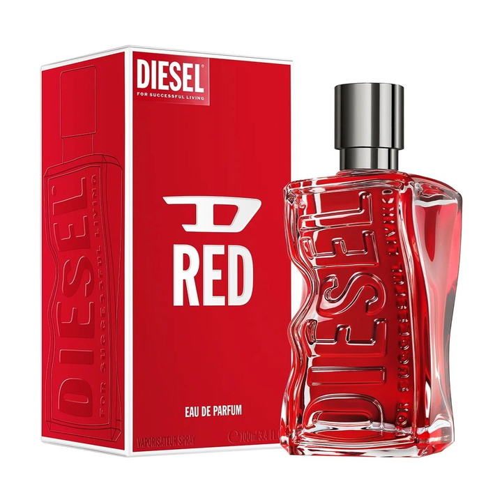 Photo: Diesel Unisex D Red EDP Spray 3.4 oz Fragrances 3614273924450