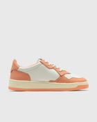 Autry Action Shoes Medalist Low Orange/White - Mens - Lowtop