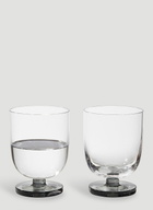Tom Dixon Set of Two Puck Tumbler Glasses