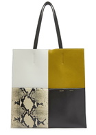 Khaite Piper Patchwork Leather Tote bag - Multicoloured - One Size