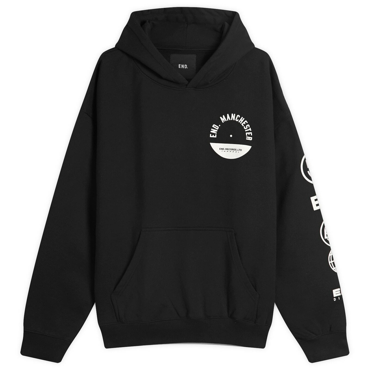 END. City Series 2.0 Manchester Hoodie in Black