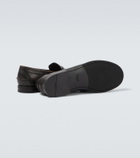 Prada Leather penny loafers
