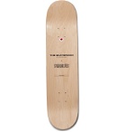 The SkateRoom - Peanuts Printed Wooden Skateboard - Black