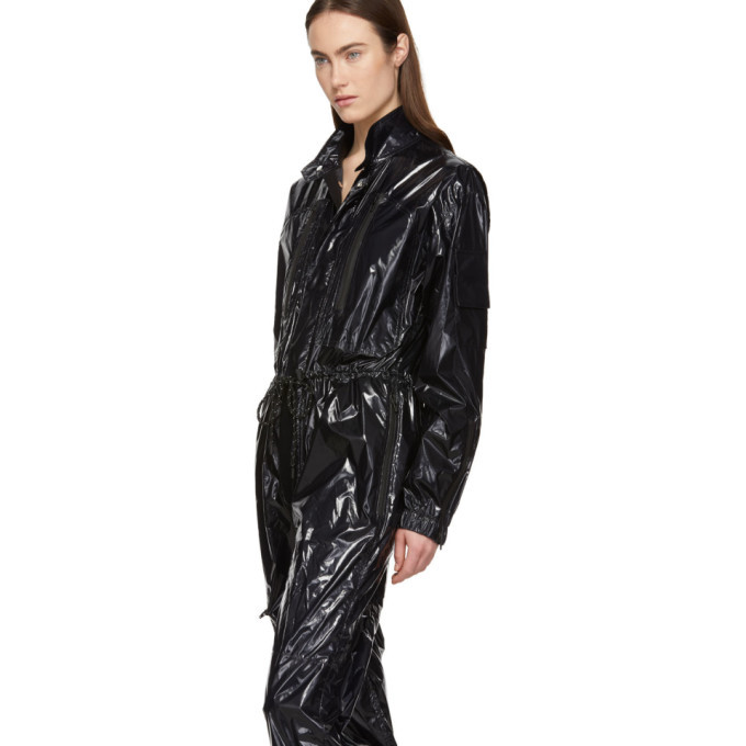 Maison Margiela Black Shiny Superlight Jumpsuit Maison Margiela