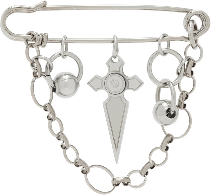 Photo: IN GOLD WE TRUST PARIS SSENSE Exclusive Charm Brooch