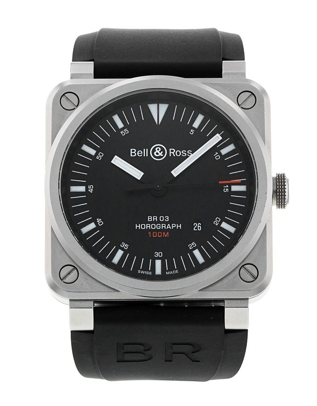 Photo: Bell and Ross BR03-92 BR0392-HOR-BLC/SRB
