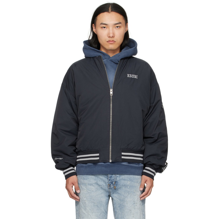 Photo: Ksubi Navy MA-1 Bomber Jacket