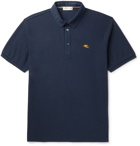 Etro - Cotton-Piqué Polo Shirt - Blue